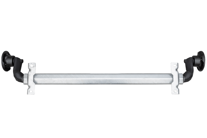 AL-KO OPTIMA άξονας χωρίς φρένο για ρυμουλκούμενο 750kg 900mm 1330mm 4x100