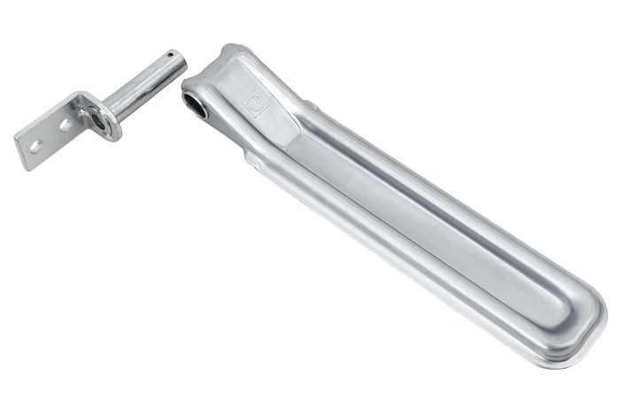 Πλαϊνός μεντεσέ με λαβή WINTERHOFF BSCH 10-17-270+BSCHG 10-17-A Πλήρης πλευρική τοποθέτηση τρέιλερ