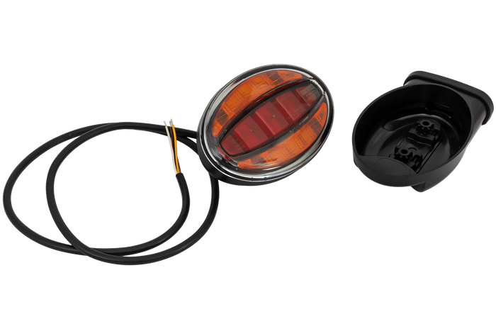 Πίσω φως γενικής χρήσης LED FRISTOM FT-355 με πλαϊνή βάση στήριξης