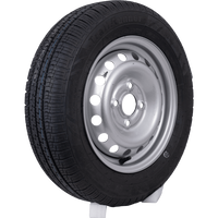 OUTLET Τροχός ρυμουλκούμενου ΕΛΑΣΤΙΚΟΥ WANDA 155/70 R13 79N RIM TRAILER TOP 4Jx13"H2 4x100 ET:30