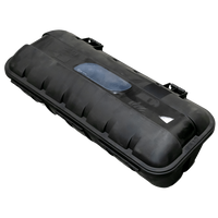 OUTLET Κουτί πυροσβεστήρα 9/12kg DAKEN 82511 STRIKE 707x322x239mm μαύρο