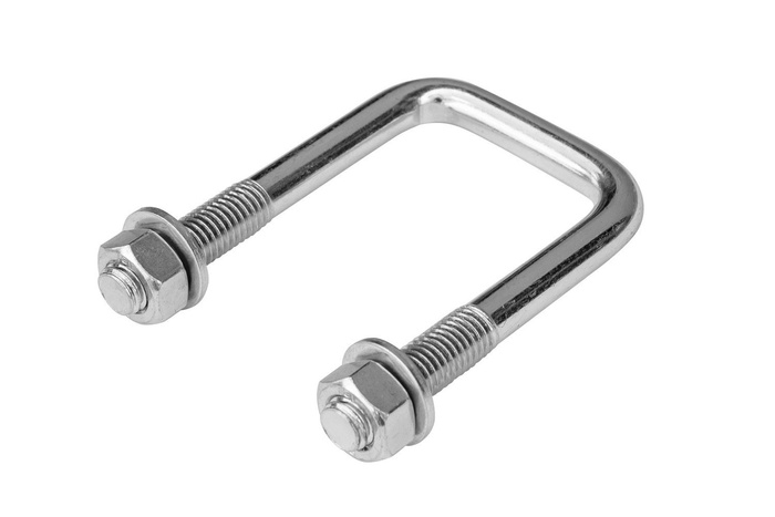 Μπουλόνι U με παξιμάδια και ροδέλες M12 95/52/95