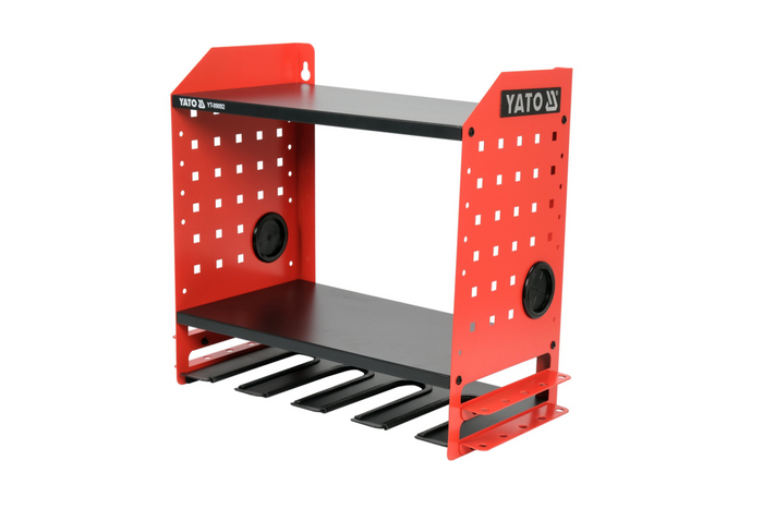 YATO YT-09092 ράφι εργαστηρίου μεταλλικό ράφι για ηλεκτρικά εργαλεία 465x405x225mm