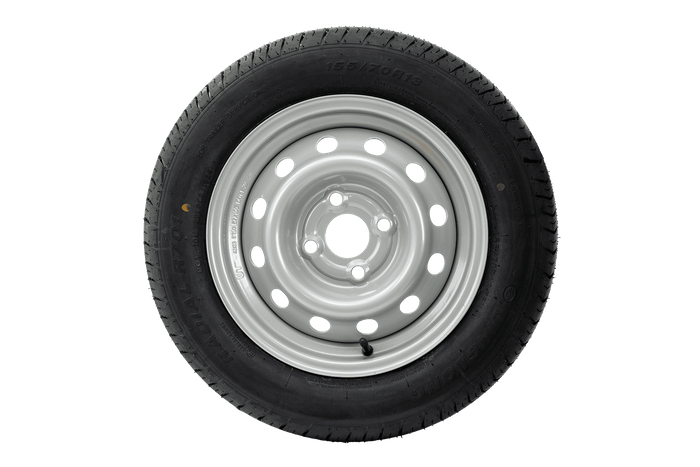 Σετ δύο τροχών για τρέιλερ LINGLONG TIRES 155/70 R13 75N UNITRAILER RIMS 4Jx13"H2 4x100 ET:30