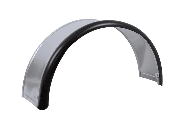 Φτερό τρέιλερ 13-15" DOMAR DK7110 θόλος τροχού 820/240mm μεταλλικός με λαστιχένια άκρη