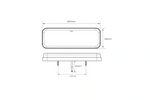 TruckLED L1871+L1872 LED NEON DYNAMIC πίσω φώτα, καλώδιο 0,35m, 6 λειτουργίες, αριστερά+δεξιά