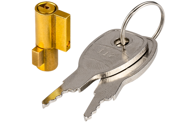 Κλειδώστε το ένθετο που ασφαλίζει τον σύνδεσμο Unitrailer