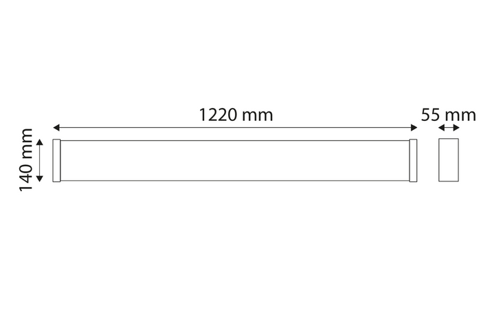 Πίνακας φωτισμού για τρέιλερ TT TECHNOLOGY TT.12020, πίσω δέσμη LED 5 λειτουργιών