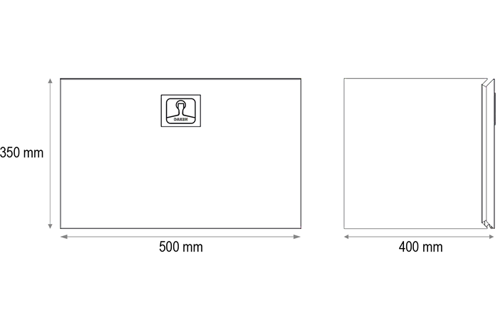 DAKEN εργαλειοθήκη 8Z1310 Z13 500x350x400mm 63l