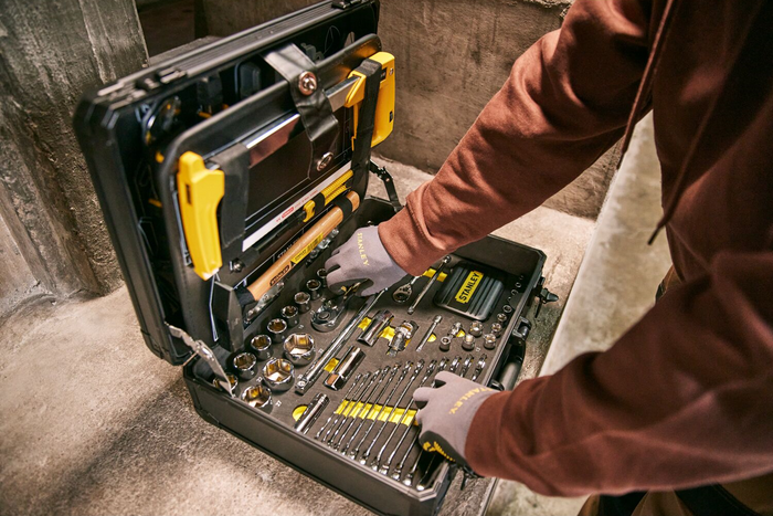 Κιτ σέρβις STANLEY STMT98109-1, θήκη εργαλείων, 142 τεμάχια.