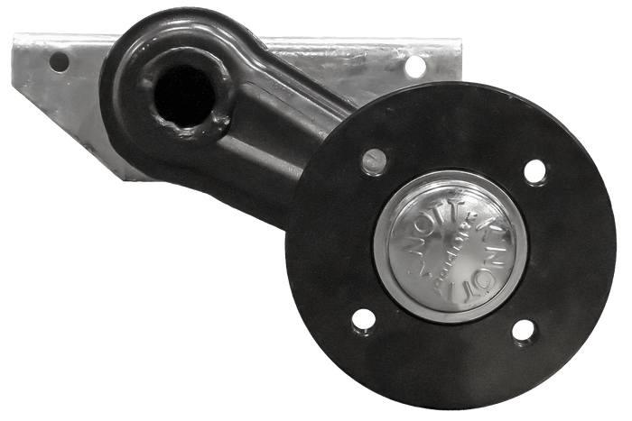 Άξονας χωρίς φρένα KNOTT VG7-L για ρυμουλκούμενο σκάφους 750kg 1475mm 1766mm 4x100