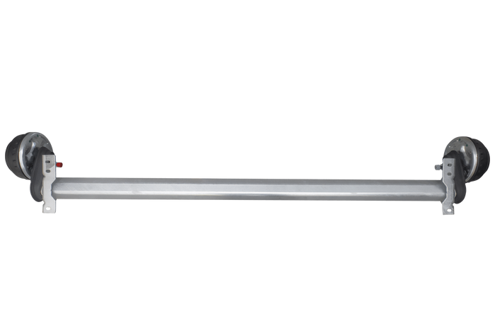 AL-KO COMPACT άξονας φρένων για ρυμουλκούμενο / ρυμουλκούμενο 1350kg 1750mm 2200mm 5x112