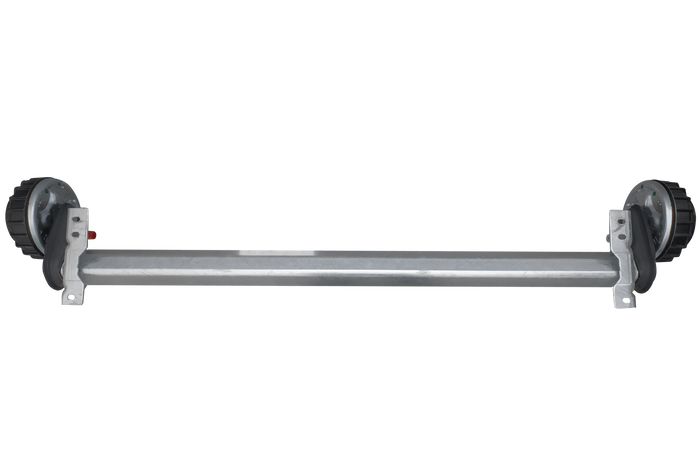 AL-KO COMPACT άξονας φρένων για ρυμουλκούμενο / ρυμουλκούμενο 1500kg 1400mm 1850mm 5x112