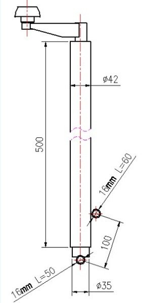 Στρόφαλο για ρυμουλκούμενα Unitrailer