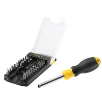 Κατσαβίδι STANLEY MULTIBIT 34 τεμαχίων με σετ μύτες