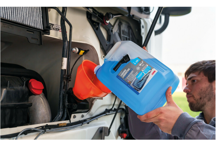 Χωνί καυσίμου LAMPA πλαστικό 160mm