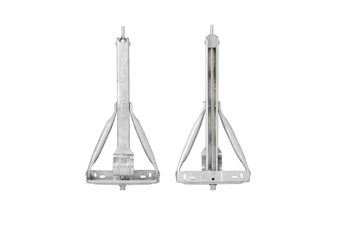 ProPlus 361504 επεκτεινόμενος σταθεροποιητής γωνιακής στήριξης για ρυμουλκούμενο 750kg 495mm