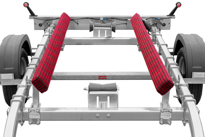 UNITRAILER επίπεδη πλαϊνή στήριξη, μήκος 200 cm, ύψος 30 cm, για ρυμουλκούμενο σκάφους