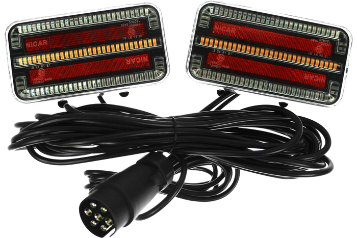 Τεχνολογία TT TT.12024 Πίσω φώτα LED 3 λειτουργιών αριστερά + δεξιά, μαγνητικά