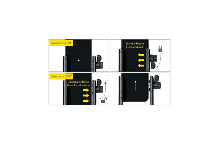 Βάση τηλεφώνου Smart Handlebar Grip για το τιμόνι