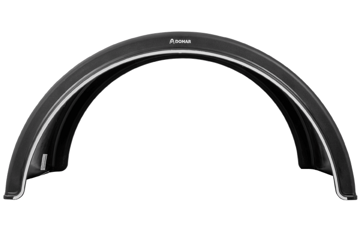 Διπλό φτερό για τρέιλερ 19,5-22,5" DOMAR DK1670, θόλος τροχού 1280/650mm