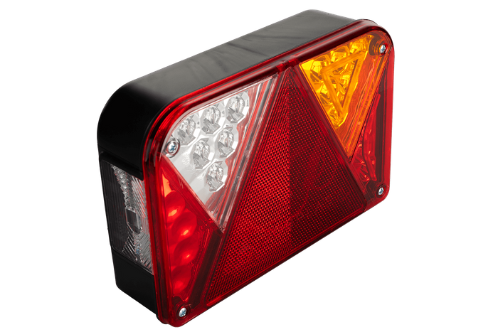 Πίσω φώτα LED DOBPLAST DPT35 + καλωδίωση MANTES 7m 13-PIN