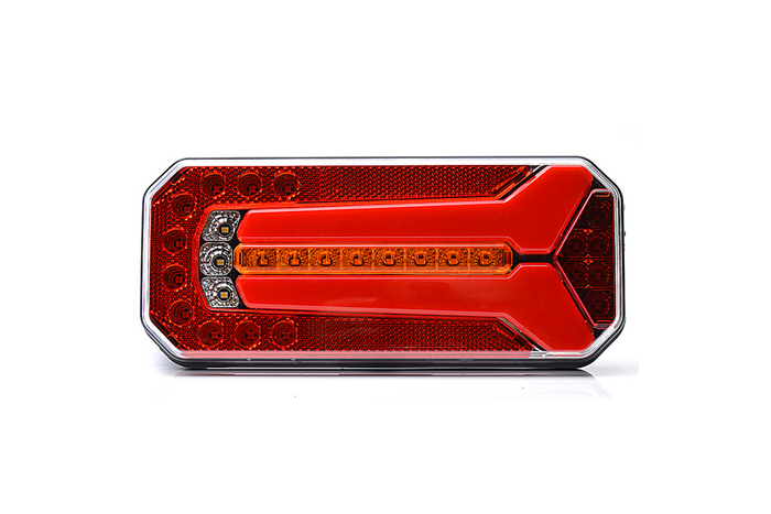 Πίσω φανάρι WAŚ W150 1111L/P LED 6 λειτουργίες γενικής χρήσης
