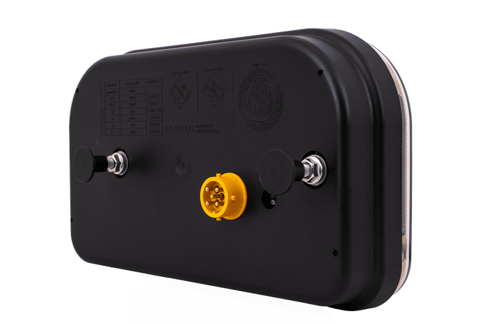 Πίσω φως FRISTOM FT-170 LED μπαγιονέτα 6 λειτουργιών αριστερά