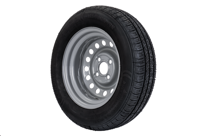 Σετ δύο τροχών για τρέιλερ KENDA TIRE 165/70 R13 79N KENDA RIM 4Jx13"H2 4x100 ET:30