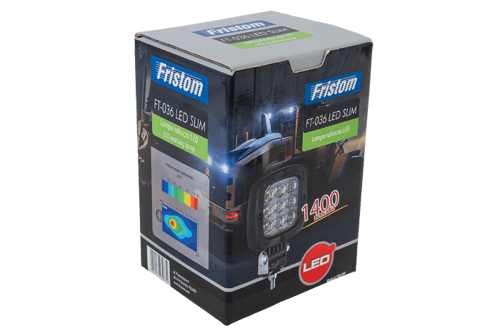 Λάμπα εργασίας LED με ανακλαστήρα FRISTOM FT-036 SLIM 9xLED 1400lm