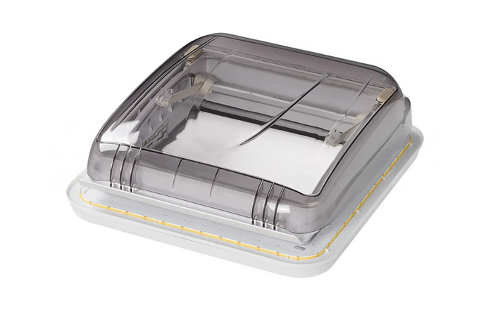 ProPlus 610905V01 αεραγωγός οροφής παραθύρου τροχόσπιτου με φωτισμό LED 400x400mm