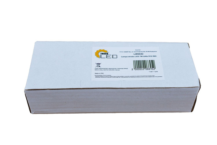 Φως LED που αναβοσβήνει 7W κίτρινο LW0042