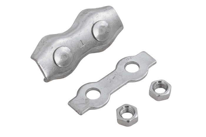 Σφιγκτήρας διπλού σχοινιού σέλας DROMET ZLS.4 για σχοινιά 4 mm