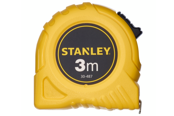 Μεζούρα από ατσάλι STANLEY 3m x 12.7mm