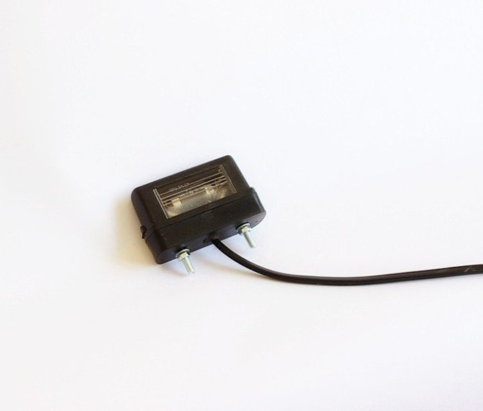 Φως πλάκας τρέιλερ Aspöck Regpoint μικρό 12V DC/0,8m