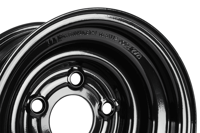 Ατσάλινο χείλος για τρέιλερ UNITRAILER μαύρο 6Jx10"H2 5x112 ET:-4