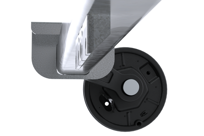 KNOTT VGB13 φρένος άξονας για ρυμουλκούμενο σκάφους 1350kg 1500mm 2000mm 5x112