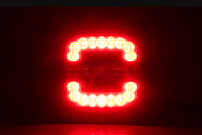 HORPOL ROCA LZD 2803 Πίσω φανός LED 3 λειτουργιών γενικής χρήσης με βάση