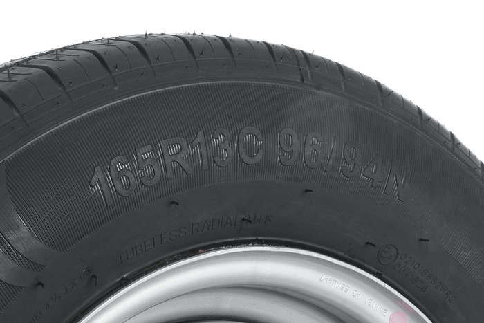 Ενισχυμένος τροχός για τρέιλερ KENDA TIRE 165/80 R13C 96/94N KENDA RIM 4.5Jx13"H2 5x112 ET:30
