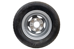 OUTLET Ενισχυμένος τροχός για τρέιλερ KENDA TIRE 195/55 R10C 98/96N ALU RIM STARCO 6Jx10&quot;H2 5x112 ET:-4