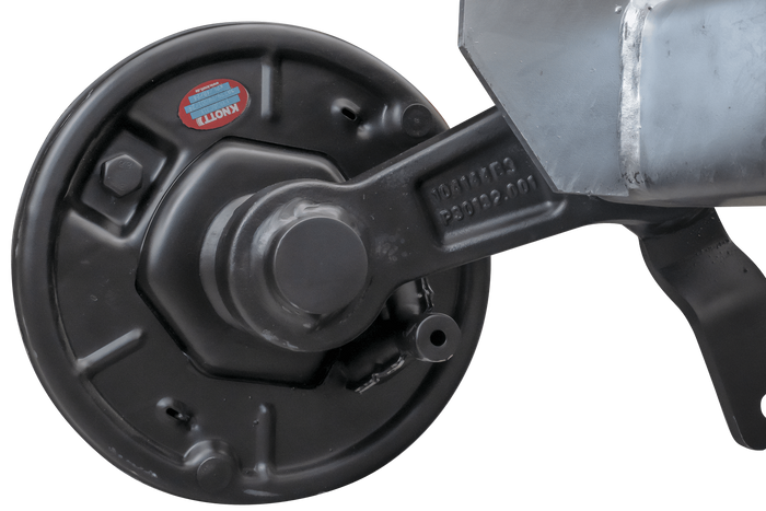 KNOTT VGB13 άξονας φρένων για ρυμουλκούμενο / ρυμουλκούμενο 1350kg 1400mm 1800mm 5x112