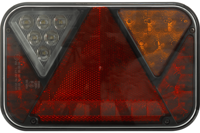 Σετ φώτων: Πίσω φώτα FRISTOM LED + πλευρικά φώτα σηματοδότησης LED HORPOL + καλωδίωση MANTES 5,2m 7PIN