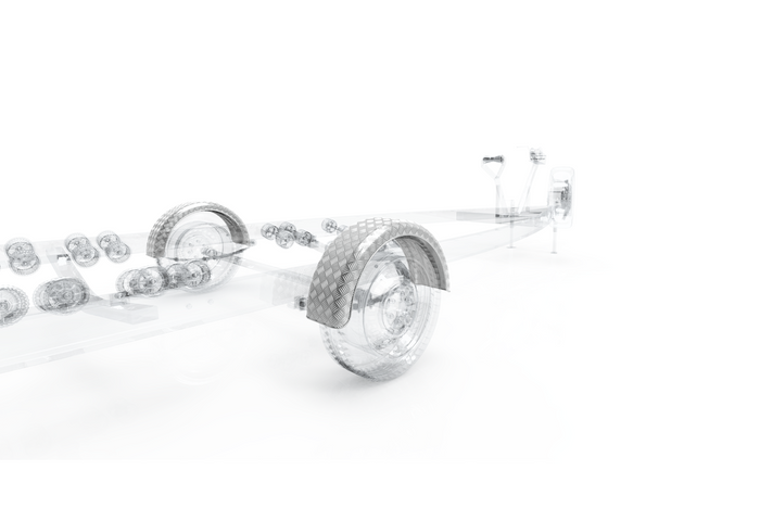 Φτερό ρυμουλκούμενου 14-15" DOMAR D29122 θόλος τροχού 770/200mm