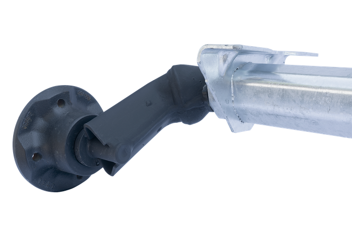 AL-KO OPTIMA άξονας χωρίς φρένο για ρυμουλκούμενο 750kg 1400mm 1830mm 4x100