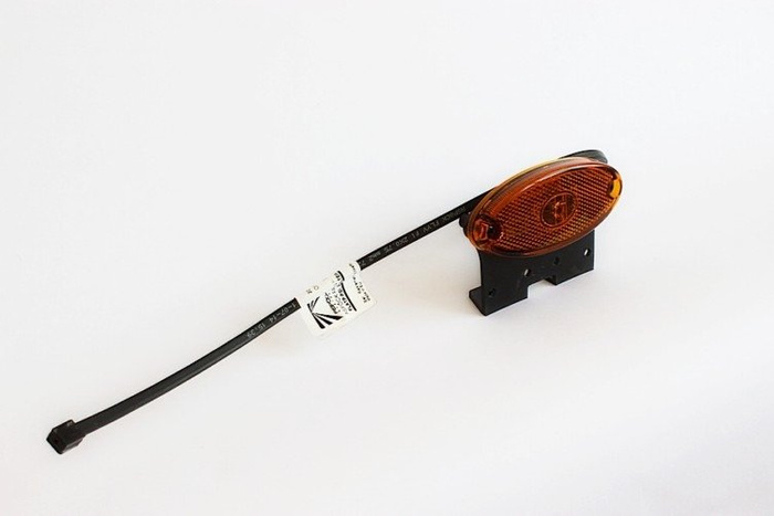 Λαμπτήρας LED ASPÖCK FLATPOINT II, πορτοκαλί, γενικής χρήσης, με βραχίονα