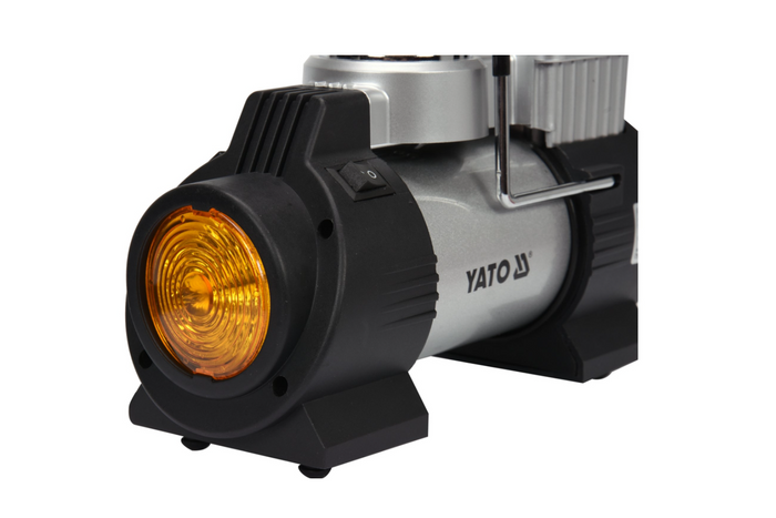 Συμπιεστής αυτοκινήτου YATO YT-73460 με λάμπα LED 12V 180W