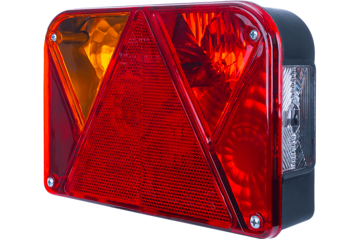 Σετ φώτων: Πίσω φώτα DOBPLAST DPT35 + πλευρικά φώτα σήμανσης ASPÖCK FLEXIPOINT I + καλωδίωση MANTES 4,5m 7PIN