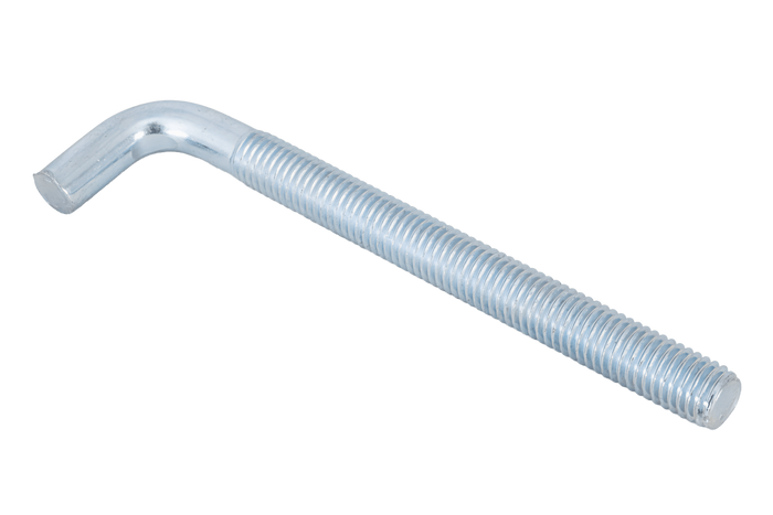 Γάντζος κατασκευής DROMET HP M10x120 με γωνιακό άκρο (ίσιο)