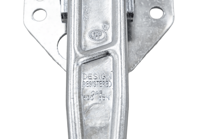 Πλευρικός κοτσαδόρος με συνδετήρα STEELPRESS ZB-04+Z-01A για πλήρες κλείσιμο πλευράς τρέιλερ