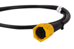 Βύσμα μπαγιονέτ 6 PIN αριστερά FRISTOM για τρέιλερ, κίτρινο με καλώδιο 1 m